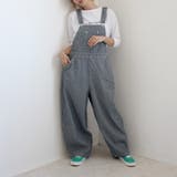 ネイビーヒッコリー | サーカス サロペット サーカスパンツ オーバーオール オールシーズン | SELECT LEVERY 