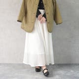 シア サッカー ロングスカート ボトムス スカート 春夏 | SELECT LEVERY  | 詳細画像10 