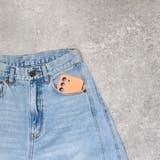 立体切り替えバルーンデニムパンツ ブラスト加工 カーブパンツ | SELECT LEVERY  | 詳細画像13 