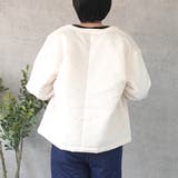 パテッドジャケットブルゾン 中綿入り アウター 長袖 防寒 秋冬 | SELECT LEVERY  | 詳細画像13 