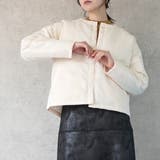 パテッドジャケットブルゾン 中綿入り アウター 長袖 防寒 秋冬 | SELECT LEVERY  | 詳細画像5 