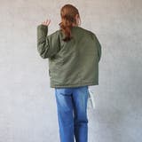 パテッドジャケットブルゾン 中綿入り アウター 長袖 防寒 秋冬 | SELECT LEVERY  | 詳細画像26 