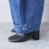 デニムバナナバルーンワイドパンツ カーブワイドパンツ 秋冬 | SELECT LEVERY | 詳細画像11