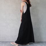 【定番品】デニムサロペットスカート ロングスカート オーバーオール | SELECT LEVERY  | 詳細画像21 