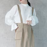 サス付きミリタリースカート取り外し可能 ロング丈 オールシーズン 春夏 秋冬  | SELECT LEVERY  | 詳細画像3 