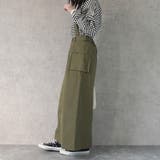 サス付きミリタリースカート取り外し可能 ロング丈 オールシーズン 春夏 秋冬  | SELECT LEVERY  | 詳細画像12 