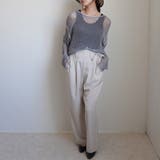 透かし編み メッシュ リンキング | SELECT LEVERY  | 詳細画像15 