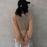 配色シアーニットプルオーバー トップス 長袖 春夏 秋 レイヤード | SELECT LEVERY  | 詳細画像16