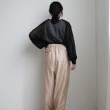 配色シアーニットプルオーバー トップス 長袖 春夏 秋 レイヤード | SELECT LEVERY  | 詳細画像19