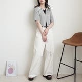 ダブルジップシャツカーディガン リブニット トップス | SELECT LEVERY  | 詳細画像16 