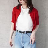 ダブルジップシャツカーディガン リブニット トップス | SELECT LEVERY  | 詳細画像7 