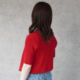 ダブルジップシャツカーディガン リブニット トップス | SELECT LEVERY  | 詳細画像12 