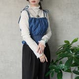 デニムビスチェ トップス キャミビスチェ オールシーズン | SELECT LEVERY | 詳細画像4