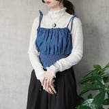 デニムビスチェ トップス キャミビスチェ オールシーズン | SELECT LEVERY | 詳細画像3