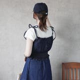 デニムビスチェ トップス キャミビスチェ オールシーズン | SELECT LEVERY | 詳細画像13