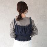 デニムビスチェ トップス キャミビスチェ オールシーズン | SELECT LEVERY | 詳細画像19