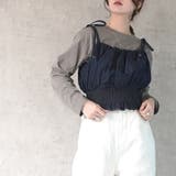 デニムビスチェ トップス キャミビスチェ オールシーズン | SELECT LEVERY | 詳細画像16