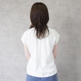 シルクタッチ接触冷感ギャザーフレンチスリーブTシャツ クール 半袖 | SELECT LEVERY  | 詳細画像7 