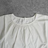シルクタッチ接触冷感ギャザーフレンチスリーブTシャツ クール 半袖 | SELECT LEVERY  | 詳細画像16 
