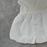 シルクタッチ接触冷感異素材ペプラムバルーンTシャツ ノースリーブTシャツ | SELECT LEVERY  | 詳細画像20 