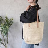 ファスナー付きバッグ カゴトートバッグ ハンドバッグ 肩掛け | SELECT LEVERY  | 詳細画像4 