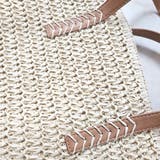 ファスナー付きバッグ カゴトートバッグ ハンドバッグ 肩掛け | SELECT LEVERY  | 詳細画像15 