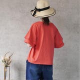 袖フリル半袖Tシャツ カットソー 天竺 無地 | SELECT LEVERY | 詳細画像7