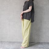 接触冷感フレンチスリーブTシャツ トップス 半袖  | SELECT LEVERY  | 詳細画像12 