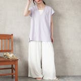 ドロストリネンワイドパンツ | SELECT LEVERY  | 詳細画像6 