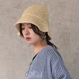 やわらか麦わら帽子 バケットハット バケハ 日焼け対策 服飾雑貨 | SELECT LEVERY  | 詳細画像3 