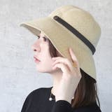 ベルト付き麦わら帽子 折り畳み可能 ハット 日焼け対策 | SELECT LEVERY  | 詳細画像4 