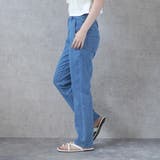 AIRジョグデニムテーパードパンツ ベーシック ボトムス ロング丈 | SELECT LEVERY | 詳細画像8