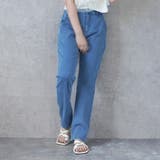 AIRジョグデニムテーパードパンツ ベーシック ボトムス ロング丈 | SELECT LEVERY | 詳細画像5