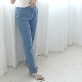 AIRジョグデニムテーパードパンツ ベーシック ボトムス ロング丈 | SELECT LEVERY | 詳細画像7