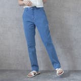 AIRジョグデニムテーパードパンツ ベーシック ボトムス ロング丈 | SELECT LEVERY | 詳細画像4