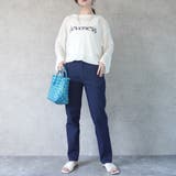 AIRジョグデニムテーパードパンツ ベーシック ボトムス ロング丈 | SELECT LEVERY | 詳細画像18