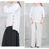 uネック ニットベスト ボタンつき | CLOVERDEPOT | 詳細画像10 