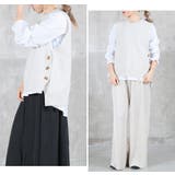 uネック ニットベスト ボタンつき | CLOVERDEPOT | 詳細画像11 