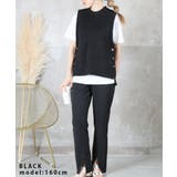 uネック ニットベスト ボタンつき | CLOVERDEPOT | 詳細画像7 