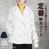 金ボタンコート ミドル丈 レディース | CLOVERDEPOT | 詳細画像1