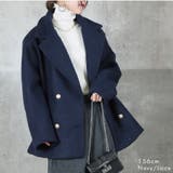 金ボタンコート ミドル丈 レディース | CLOVERDEPOT | 詳細画像11
