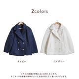 金ボタンコート ミドル丈 レディース | CLOVERDEPOT | 詳細画像17