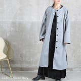 コート ロングコート ノーカラー | CLOVERDEPOT | 詳細画像9 