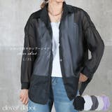 シアーシャツ シアー レディース | CLOVERDEPOT | 詳細画像1