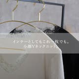 Vネック ニット トップス | CLOVERDEPOT | 詳細画像2 