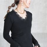 Vネック ニット トップス | CLOVERDEPOT | 詳細画像15 