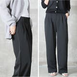 着痩せの秘密。 ワイドタックパンツ レディース | CLOVERDEPOT | 詳細画像14