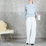 ニットワイドパンツ ウール混 レディース | CLOVERDEPOT | 詳細画像16 