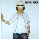 刺繍 ブラウス トップス | CLOVERDEPOT | 詳細画像1 