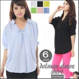 こんなシャツが欲しかった♪ 襟元ラフに演出 ドルマンスリーブ | CLOVERDEPOT | 詳細画像9 